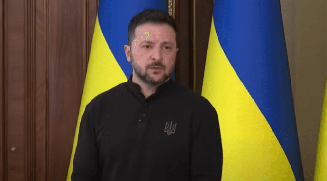 Володимир Зеленський, фото: скриншот з відео
