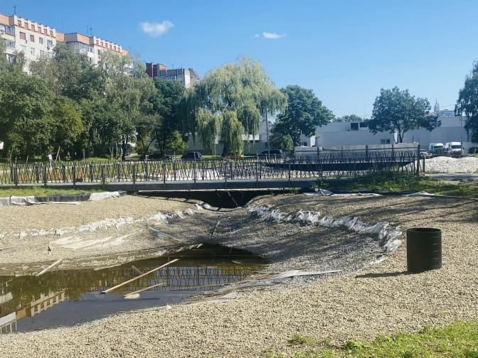 Чи відреконструюють цьогоріч озеро на Панча у Львові та скільки робіт вже виконали