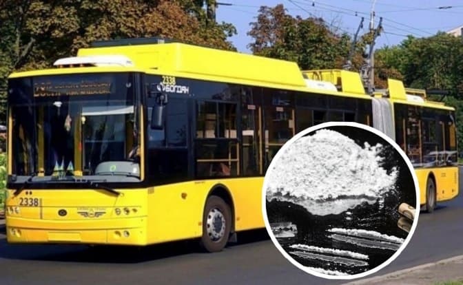 У Києві поліцейські затримали водія тролейбуса, який був під дією наркотиків