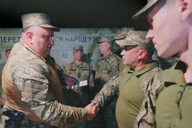 Бійці 103 окремої бригади Сил територіальної оборони зі Львівщини отримали високі державні відзнаки