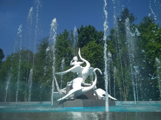 У Стрийському парку запрацював фонтан «Івасик Телесик»