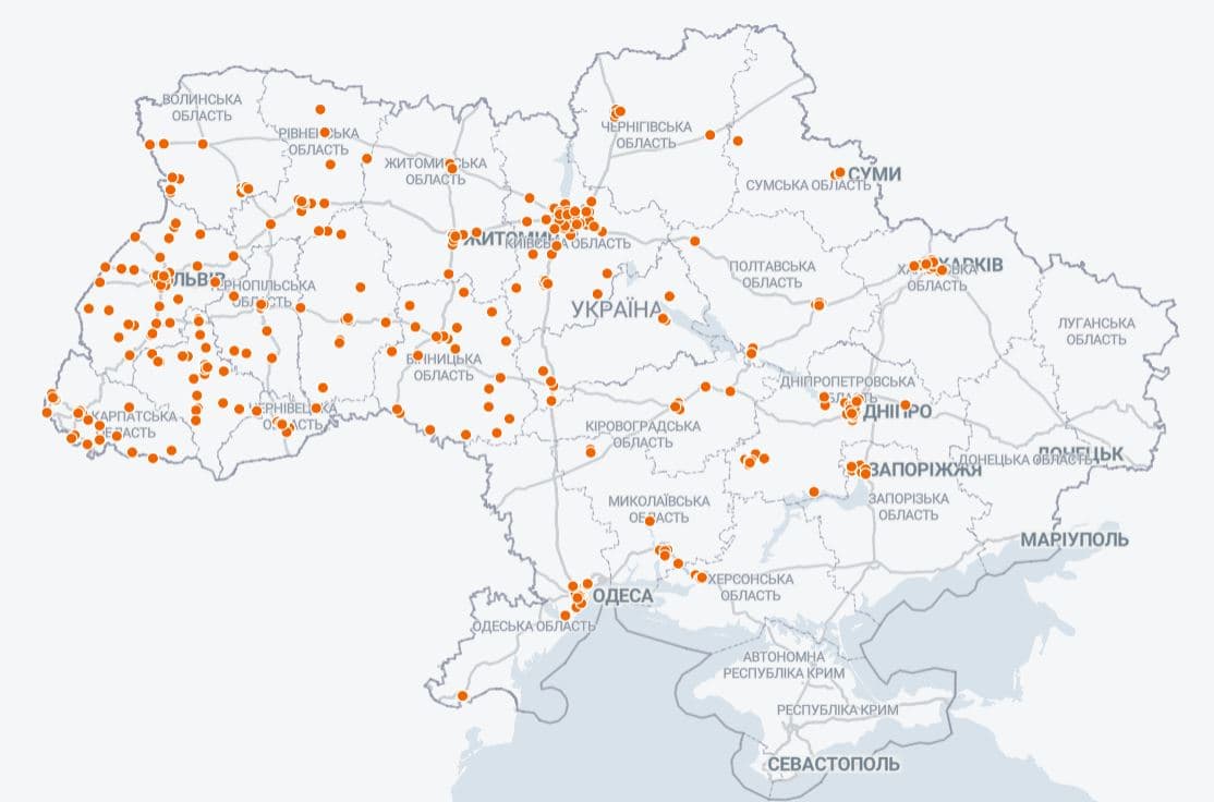 Де у Львові можна попрацювати під час відключень: «Мапа світла»