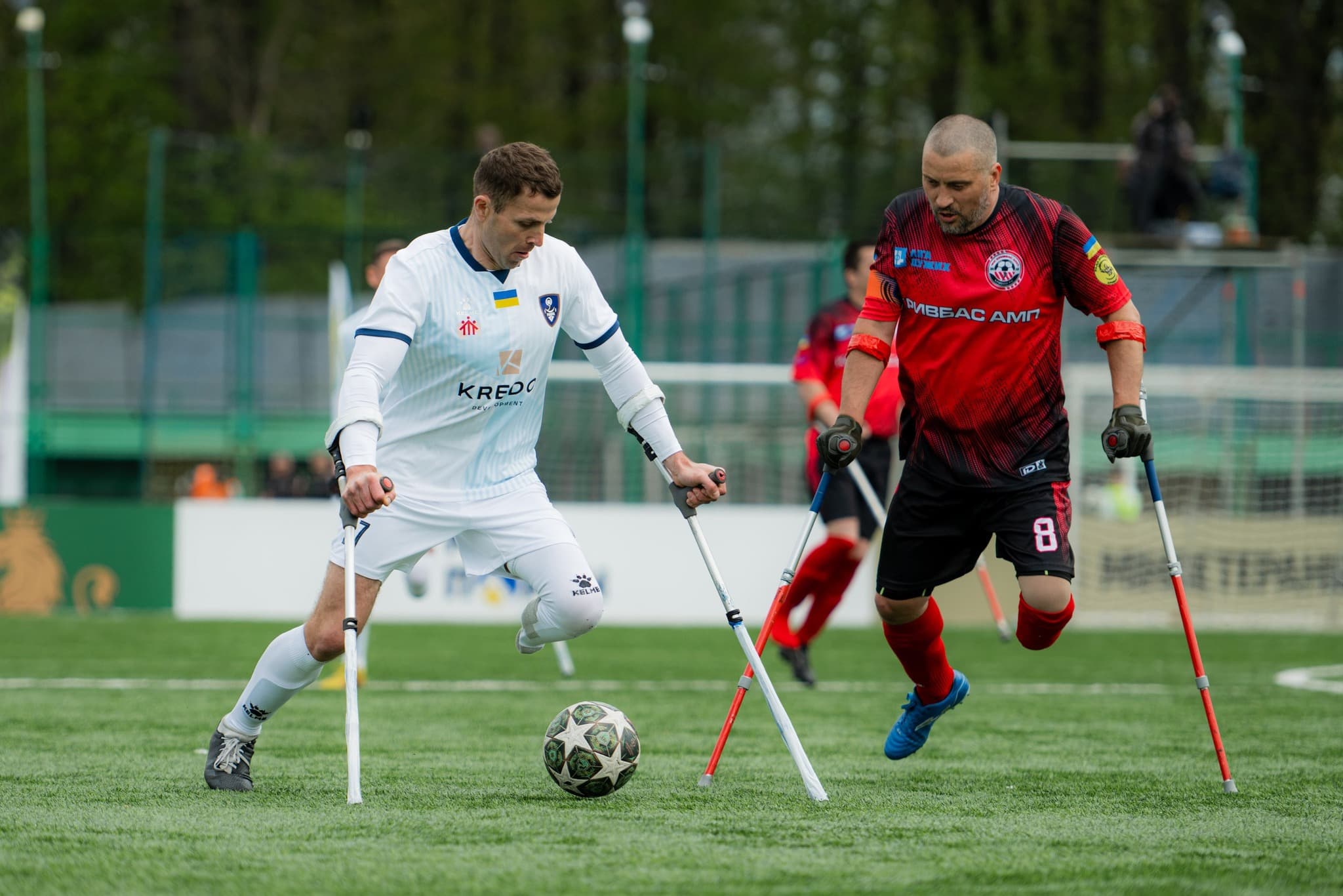 У стартовому матчі "Покрова АМП-2" розгромила "Кривбас АМП" з рахунком 5:1 / фото Департаменту спорту, молоді та туризму Львівської ОДА.