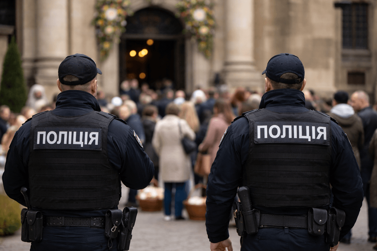 На Великдень у Львові та області посилять заходи безпеки біля храмів