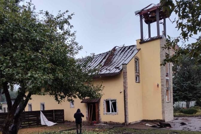 У Львові виділили 300 тис. грн на ремонт храму, який постраждав від атаки 5 жовтня