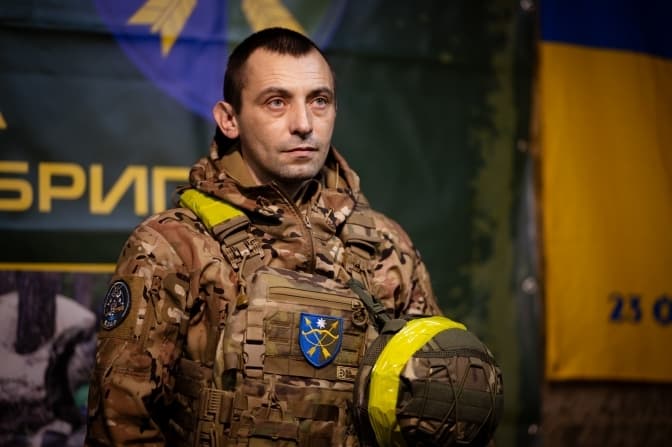 Воїн зі Львівщини отримав відзнаку «Золотий хрест» від Головнокомандувача ЗСУ