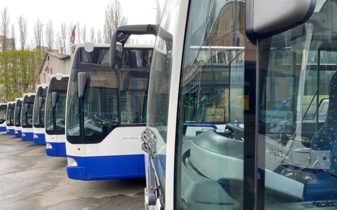 У «Київпастрансі» розповіли скільки з отриманих від партнерів автобусів працюють на маршрутах