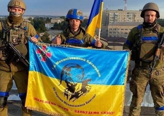 ЗСУ у Куп'янську. Фото: Наталія Попова/ Facebook