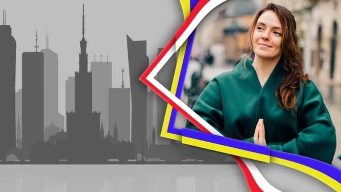 Серіал та курси з української. Як киянка популяризує Україну в Польщі