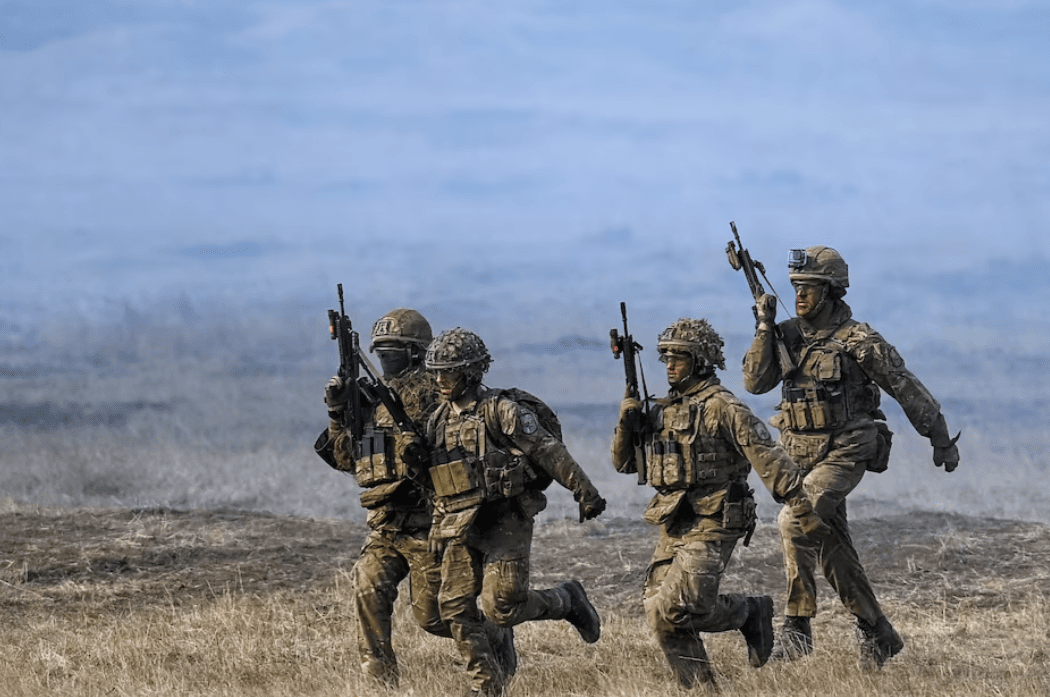 Війська НАТО беруть участь у навчаннях на полігоні в Румунії, лютий 2025 року / Фото: Reuters