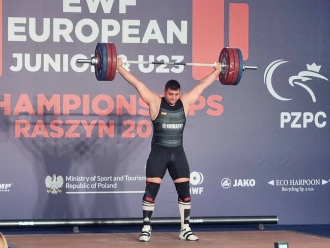 Львівський важкоатлет став чемпіоном Європи