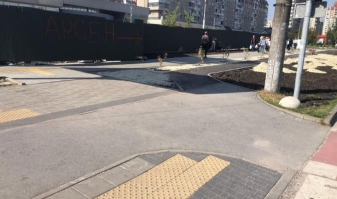 На вулиці Чорновола у Львові перероблять велодоріжку