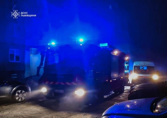 У Львові під час пожежі в багатоповерхівці загинув чоловік