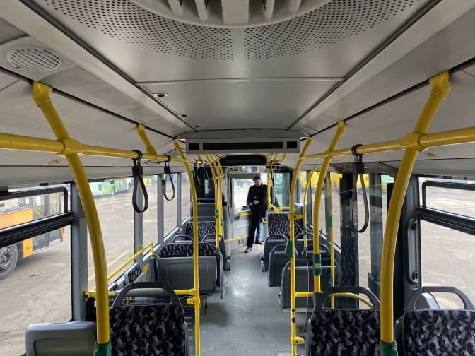 У десяти автобусах №53 у Львові запрацювали кондиціонери