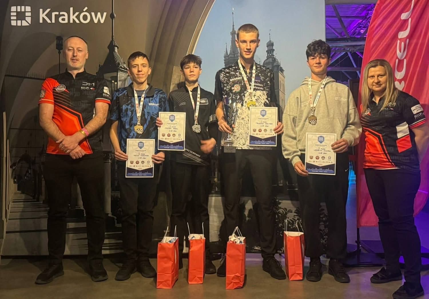 Дартсмен із Шептицького Олександр Гринів - єдиний іноземець на п’єдесталі у Кракові