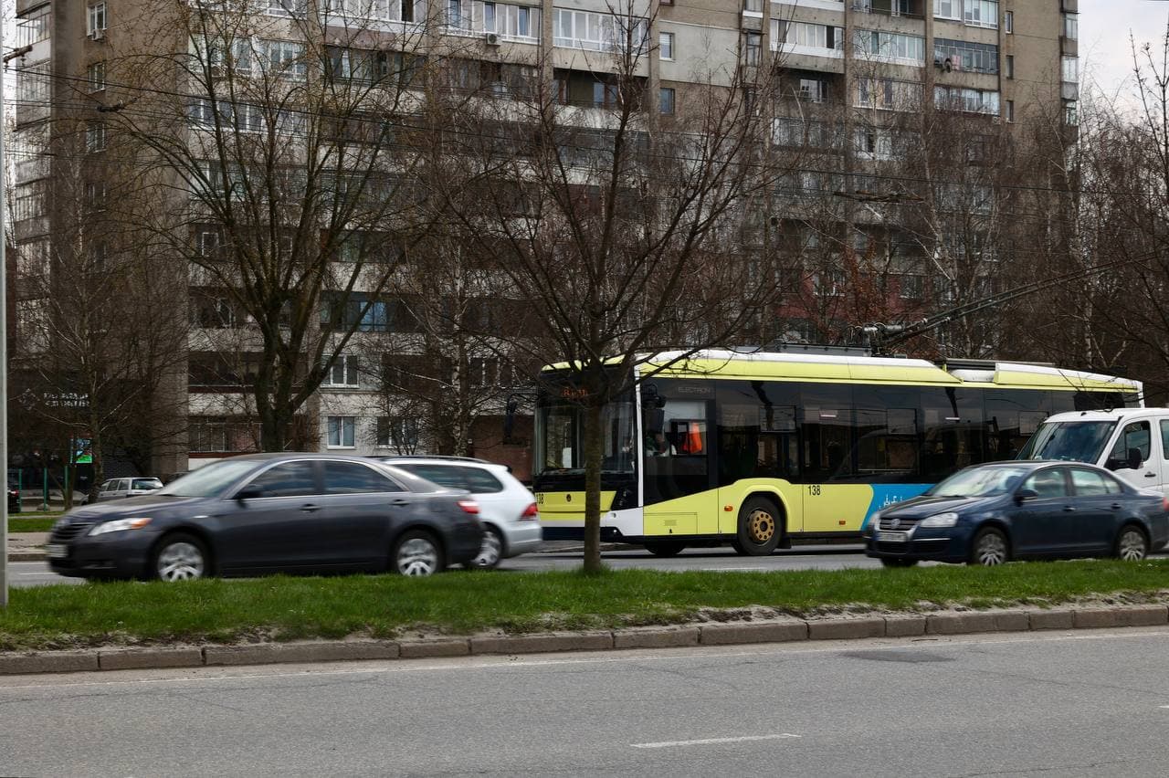 Тролейбус у Львові / фото: ЛМР
