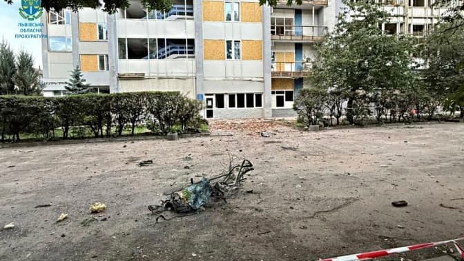 Росіяни вперше атакували Львів ракетами із касетними боєприпасами
