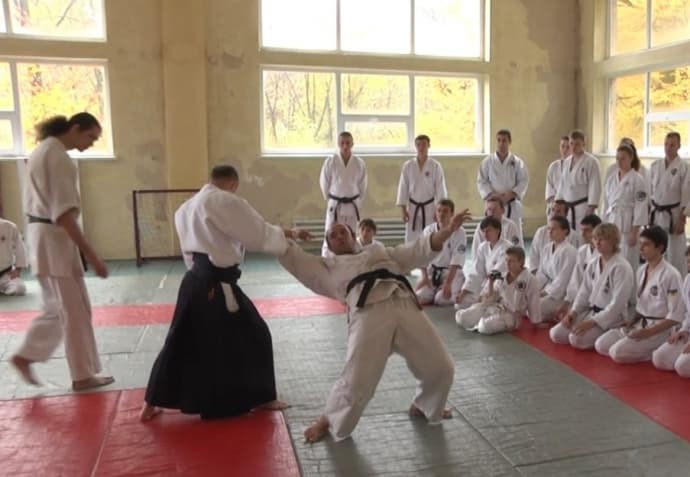 У Львові бойовому мистецтву айкідо навчав відомий сенсей