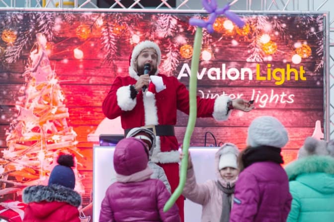 Winter Lights від Avalon Inc. Як незвичайно відкрили новозбудований Avalon Light