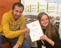 Олександра Сладкова та Олександр Шутюк