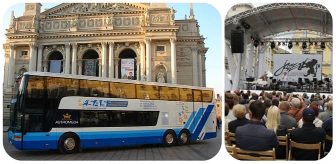 Між сценами Alfa Jazz Fest у Львові курсуватиме автобус