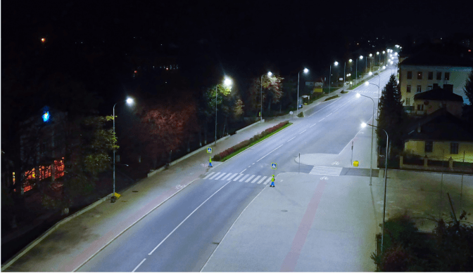 Нічне фото оновленої дороги на Пустомитівщині виграло конкурс від Укравтодору