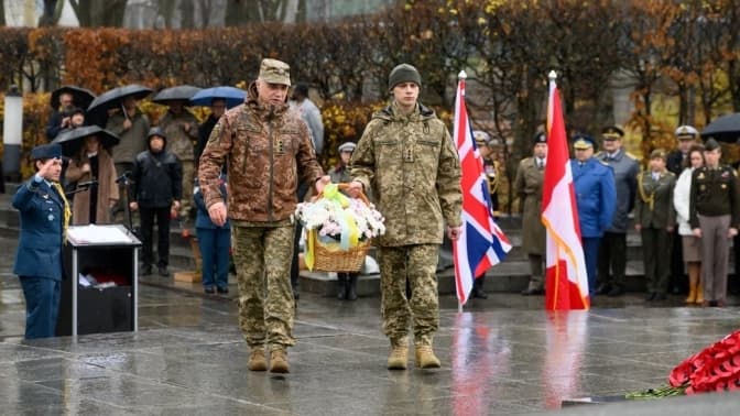 У Києві вшанували пам’ять загиблих у Першій та Другій світових війнах