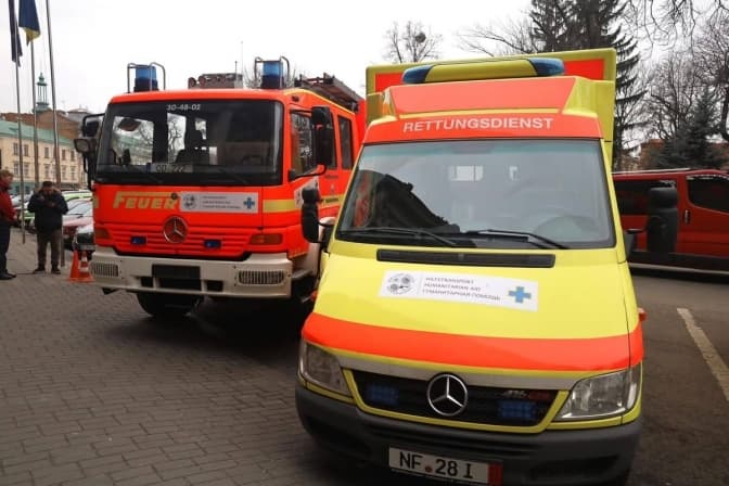 З Німеччини на Львівщину прибув 500-й гуманітарний конвой