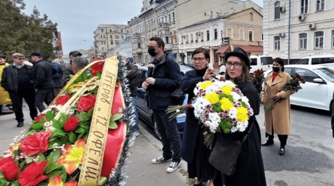 У Харкові попрощалися із львівським музикантом Міськом Барбарою. Фото