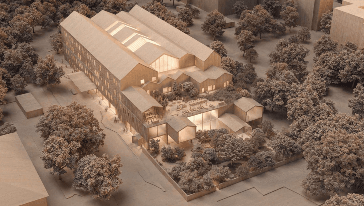 Фото: Візуалізація дитячого медичного комплексу