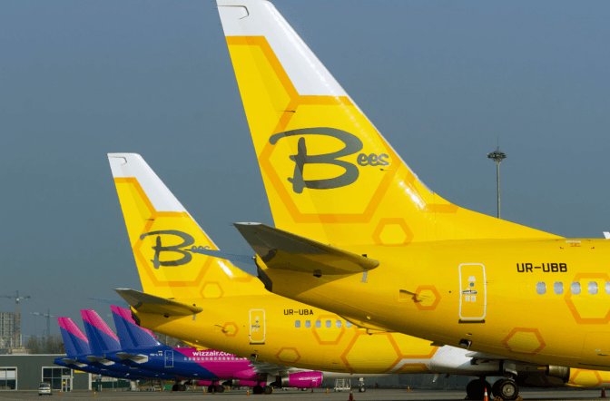 Bees Airline запускає авіарейс зі Львова до Києва