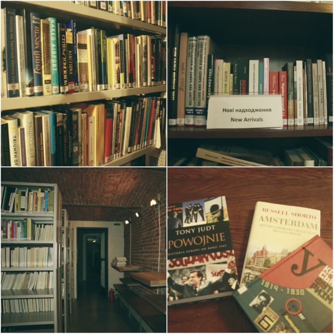 У Львові діє бібліотека з унікальними книгами з урбаністики та медіаісторії