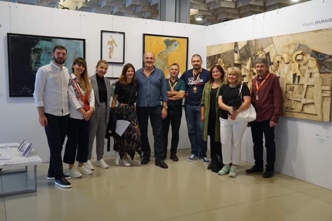Роботи львівських художників відзначили на Флорентійській Бієнале в Італії