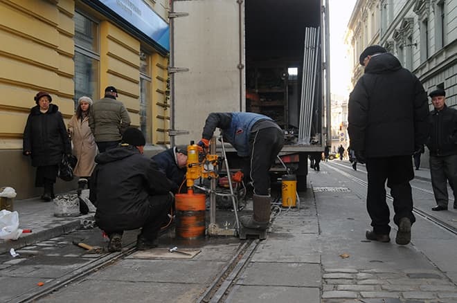 До весни рух транспорту в центрі Львова не обмежуватимуть
