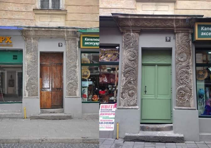 У центрі Львова відновили браму ХІХ століття. Фото