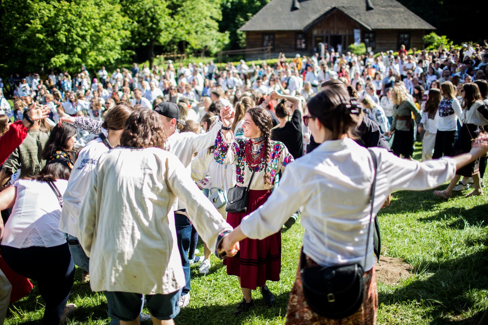 Гаївки у Шевченківському гаю / Фото скансену