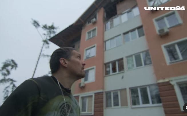 Усик оголосив збір коштів на відбудову багатоповерхівки в Ірпені