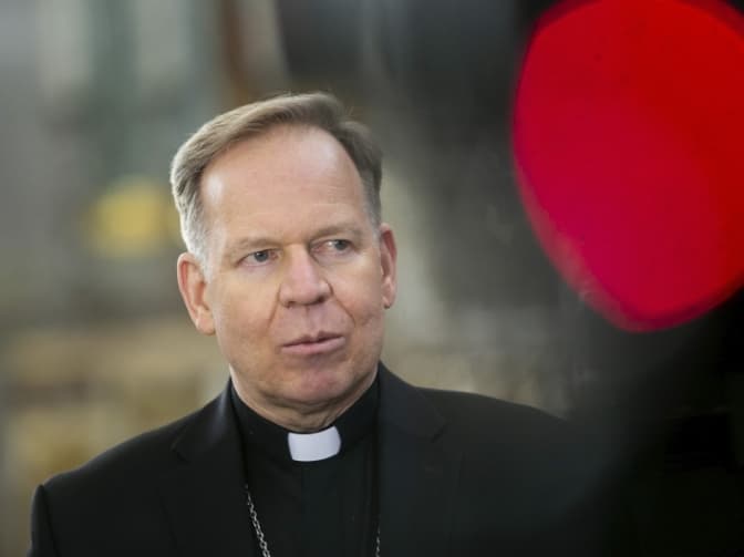 Фото: Президент Ради Єпископських Конференцій Європи Архиєпископ Ґінтарас Ґрушас