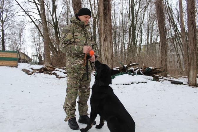 На Львівщині збудували кінологічний центр Нацполіції