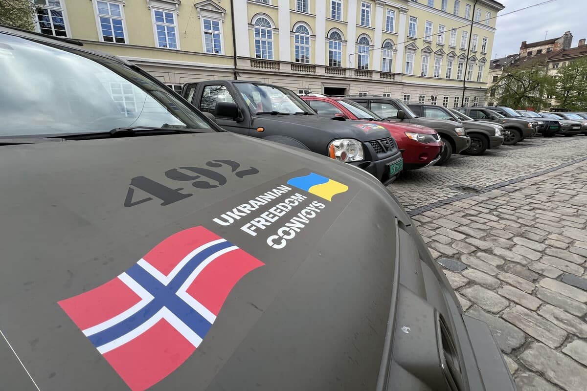 У рамках цієї ініціативи Норвегія передала Україні вже 500 автрівок