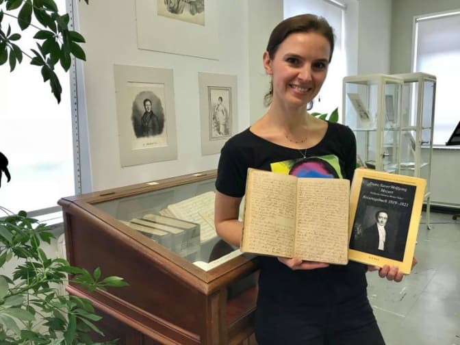 У Львові видадуть книгу щоденників Франца Ксавера Моцарта