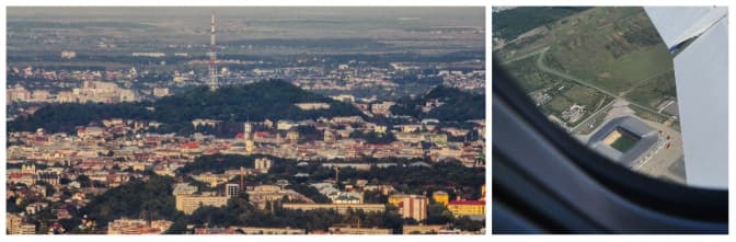 Львів з висоти пташиного польоту. Аерофото