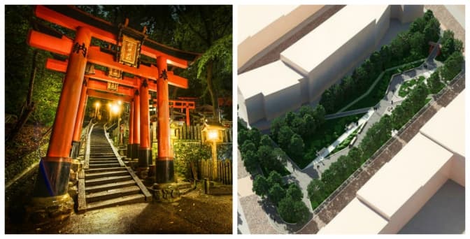 У Львові з'явиться громадський простір в японському стилі. Візуалізація