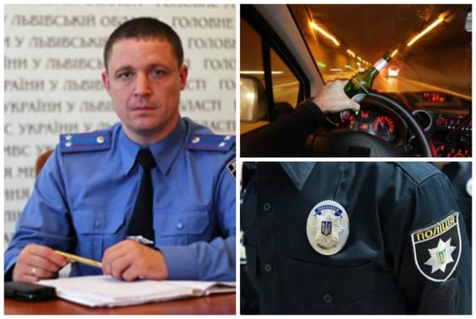 У Львові затримали начальника карного розшуку поліції напідпитку