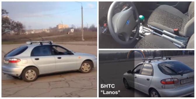 В Україні протестували перший безпілотний автомобіль. Відео