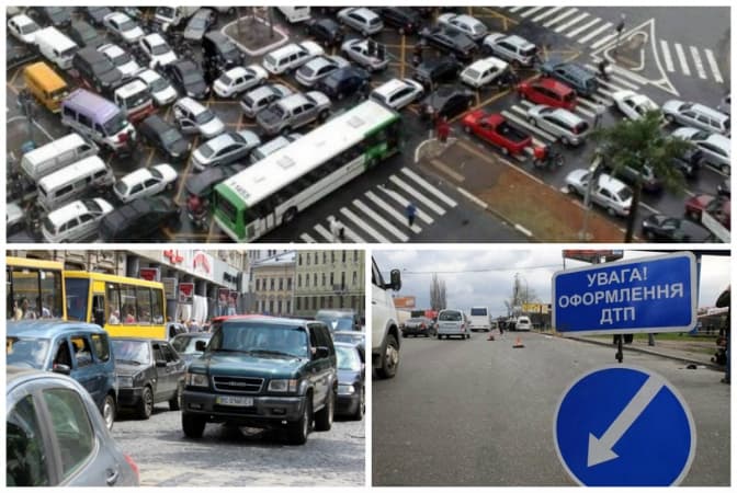 У Львові ускладнений рух на п’яти вулицях. Фото