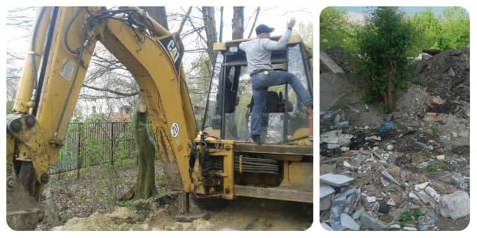 У Львові забудовують парк. Мешканці проти
