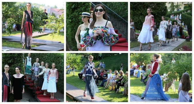 Караванська презентувала у Львові унікальні етно-вишиванки. Фото