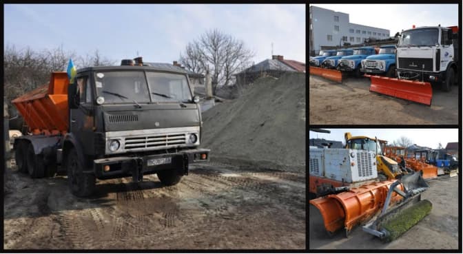 У Львові купили 7 машин для прибирання вулиць від снігу. Фото