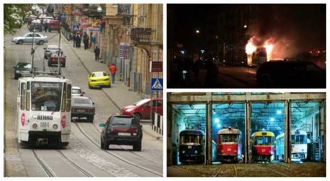 У Львові проведуть службове розслідування щодо пожежі в трамваї